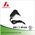 12v 6w ac/dc wall-mount type power adapter with US/UL/CU plug